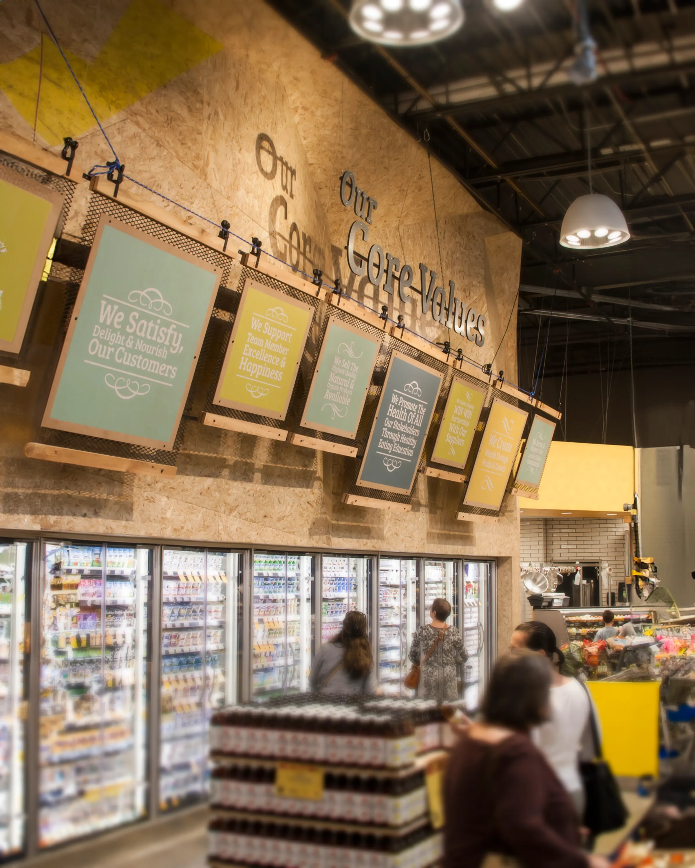 Whole Foods Climbing Wall