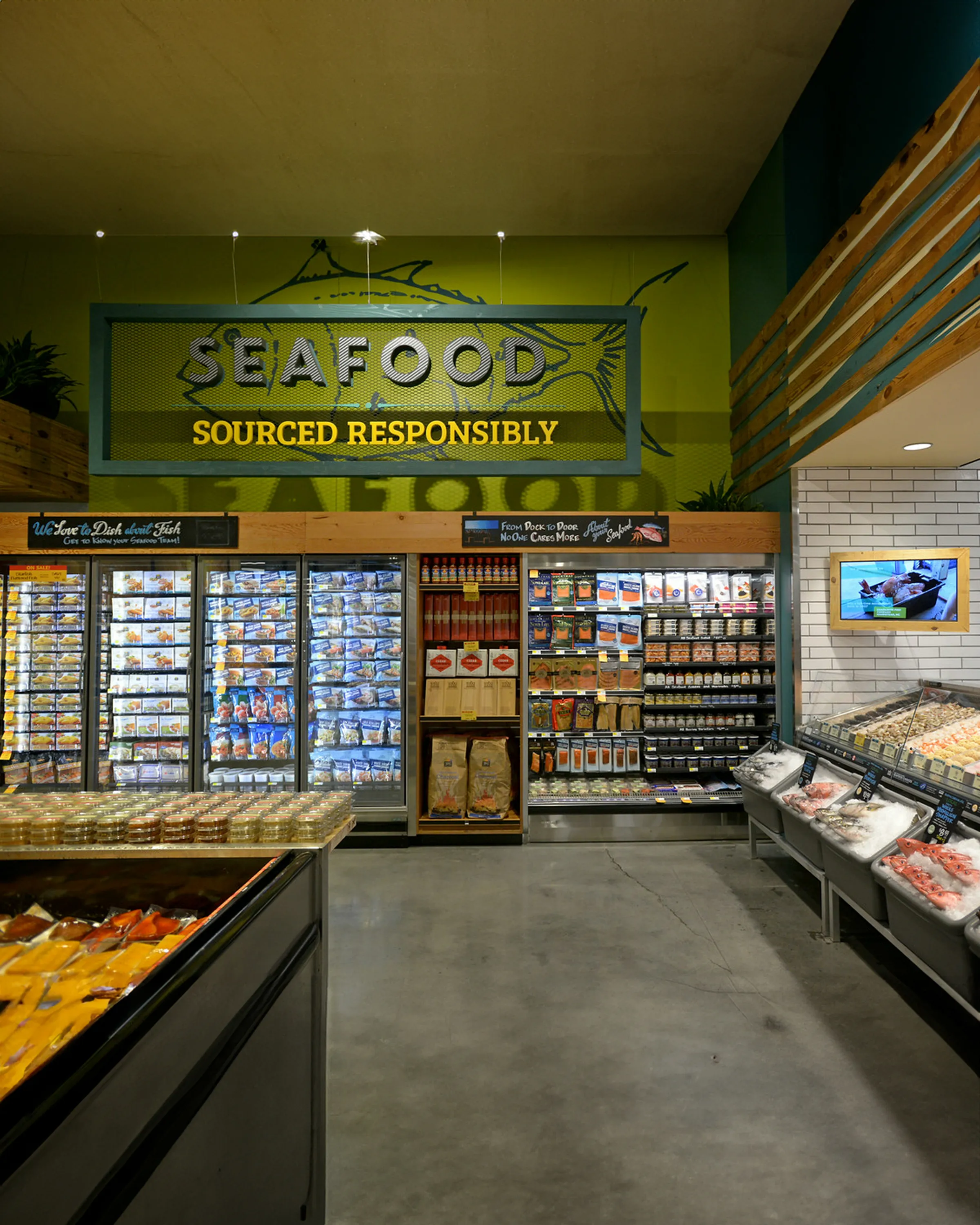 Whole Foods Seafood Department